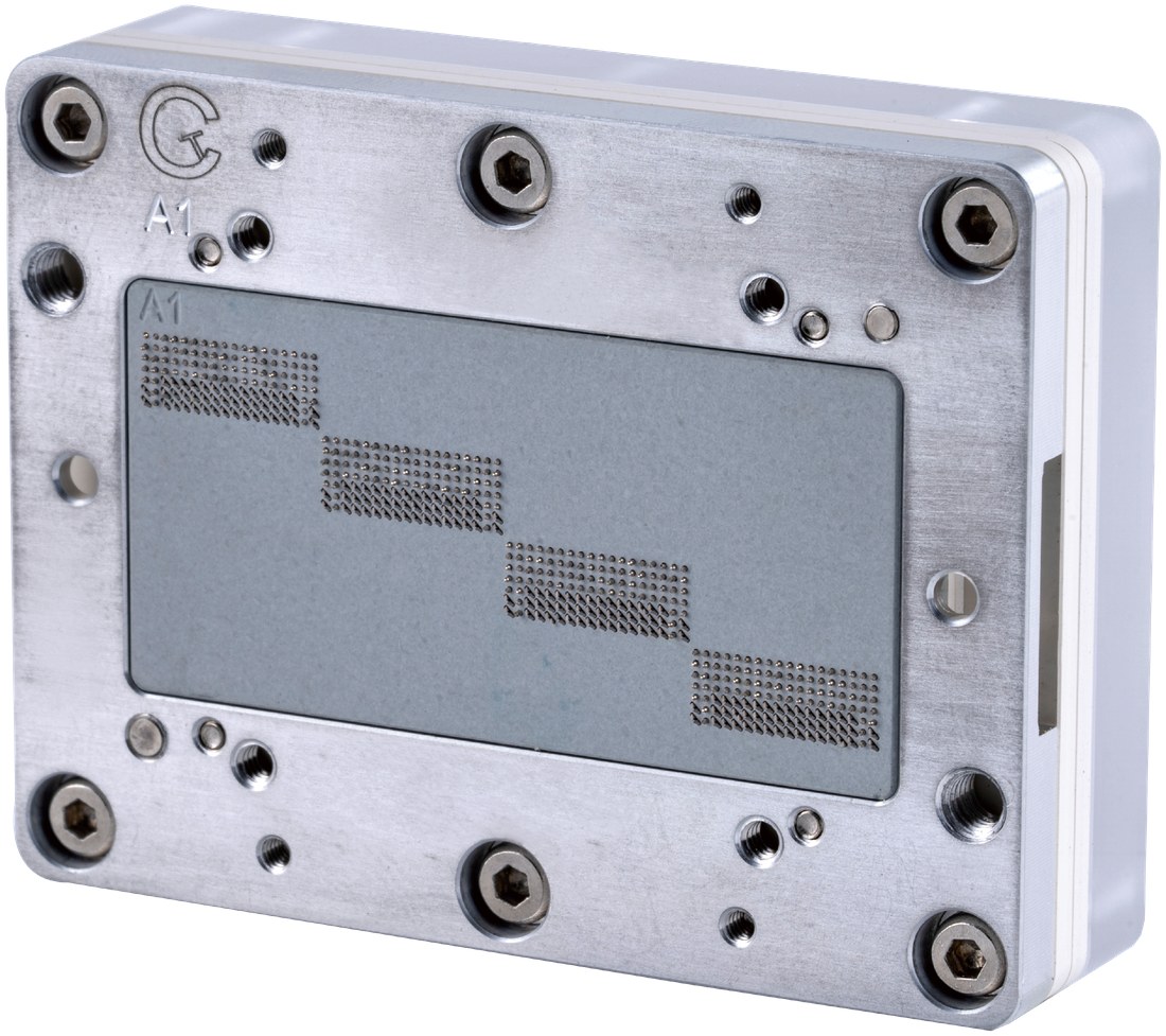 Wafer-level test socket — pitch down to 130 μm for KGD probing
